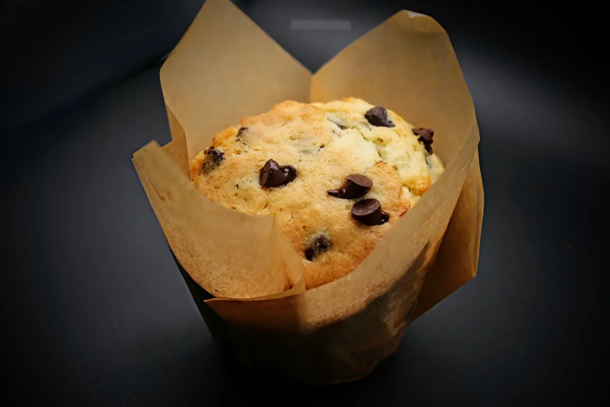 Muffin aux pépites de chocolat